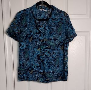 Croft&barrow - Sz L blue button down
